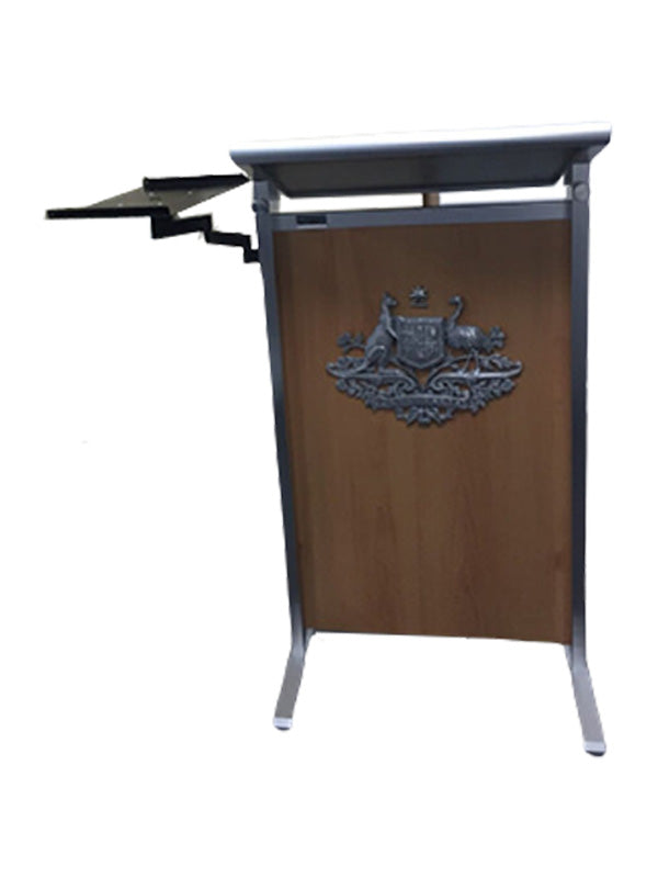 Senator Lectern – Silver | Lecterns and Podiums